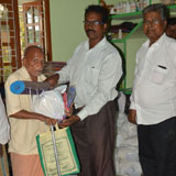 Distribution of essential things for flood relief